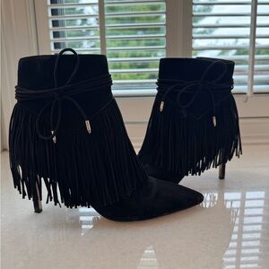 Sam Edelman fringe bootie